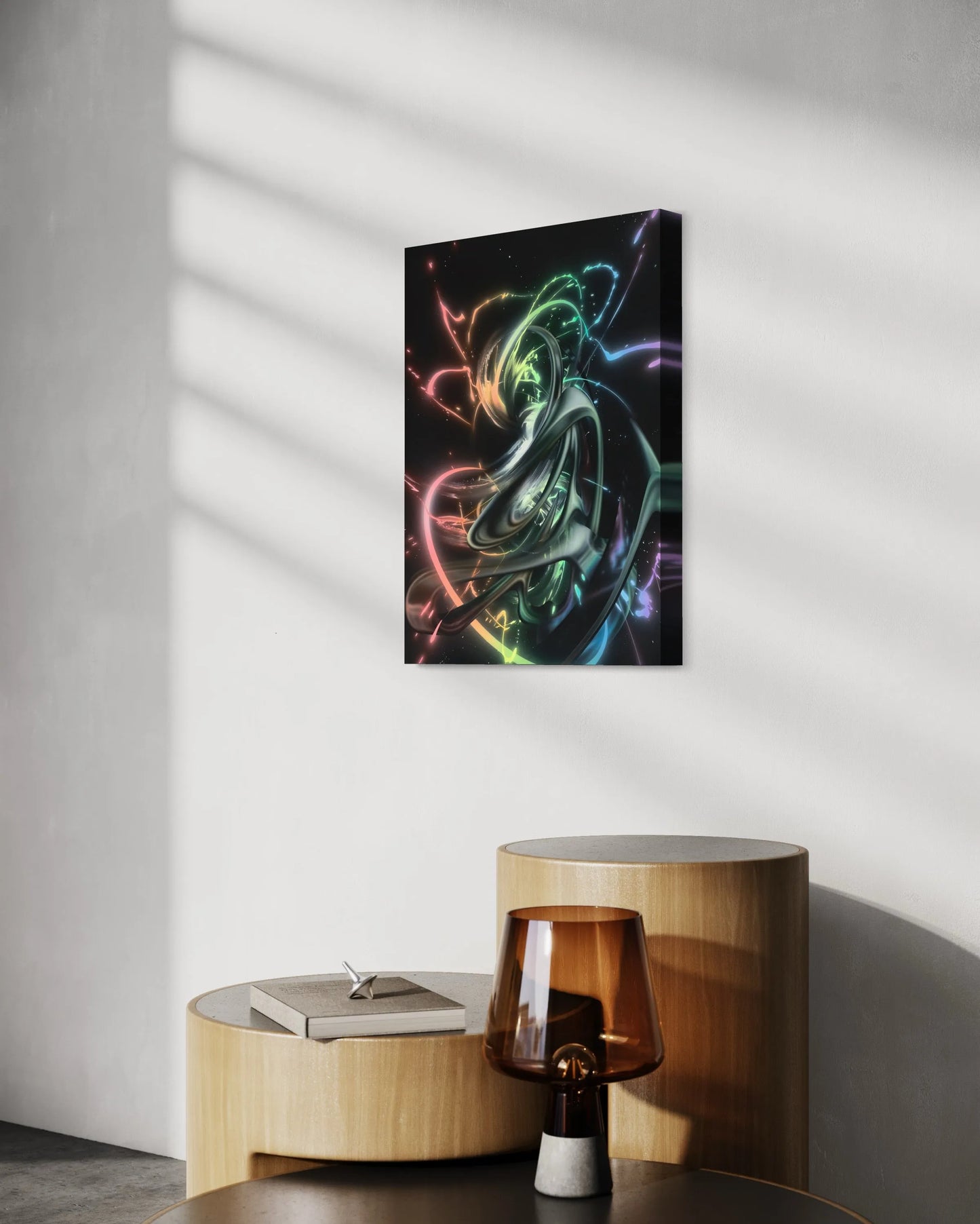 Neonic Parallax - Art Print