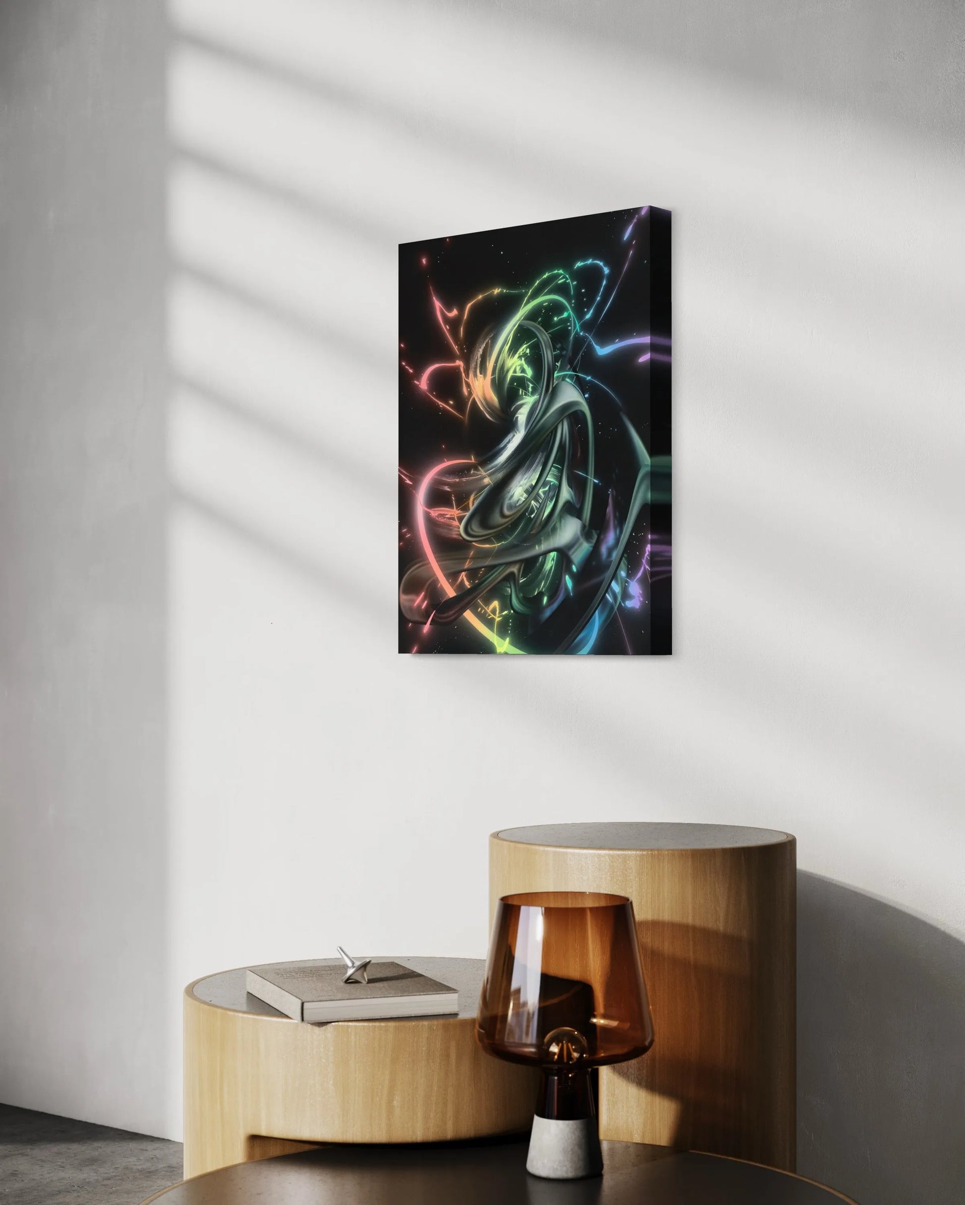 Neonic Parallax - Art Print