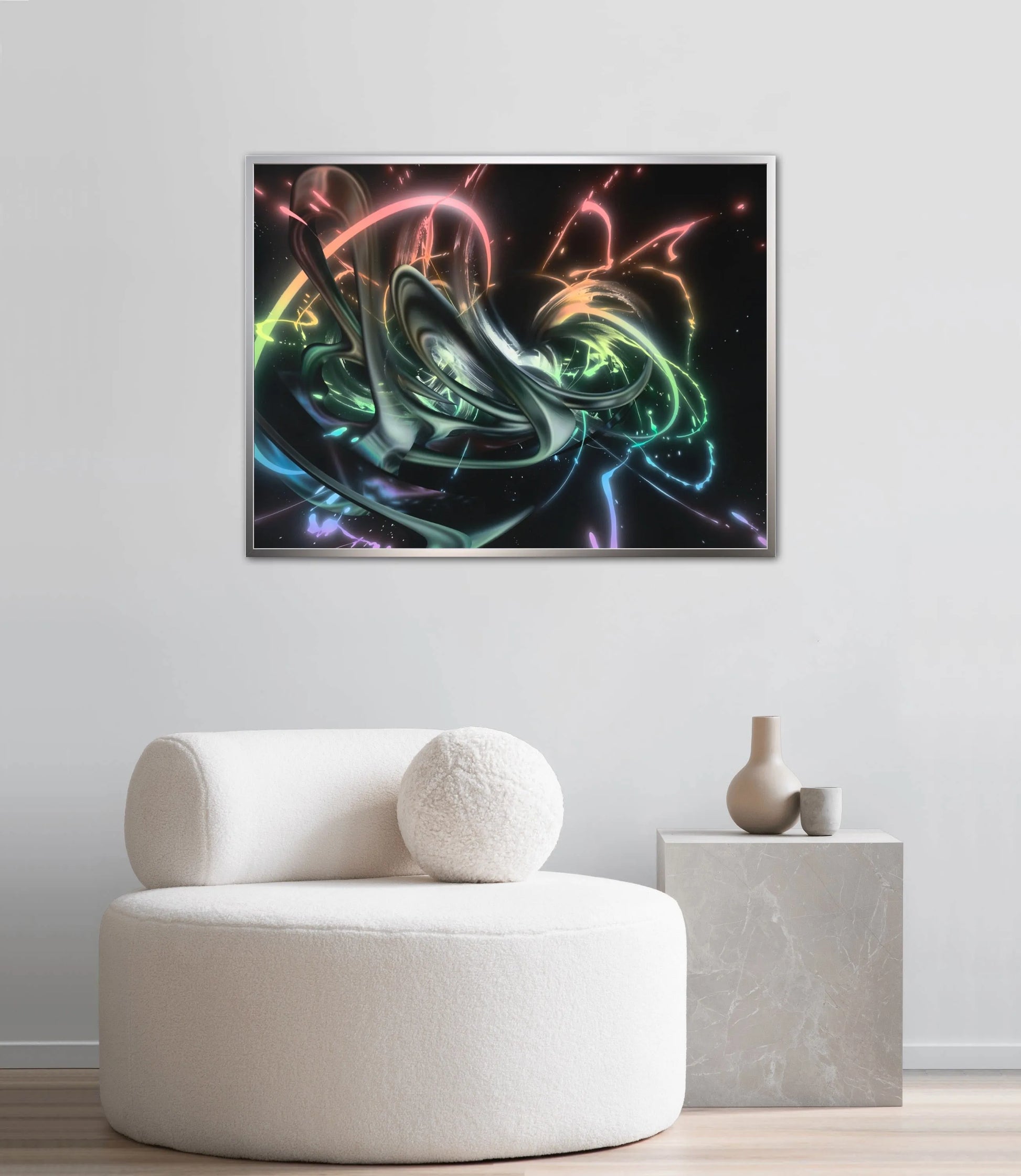Neonic Parallax - Art Print