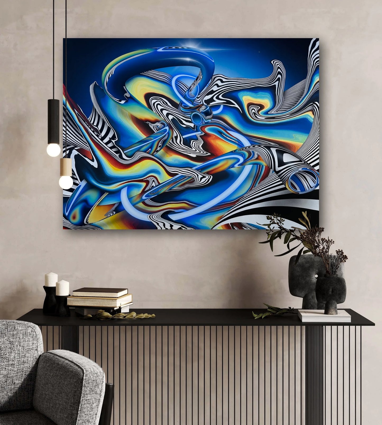 Chroma Zone - Art Print