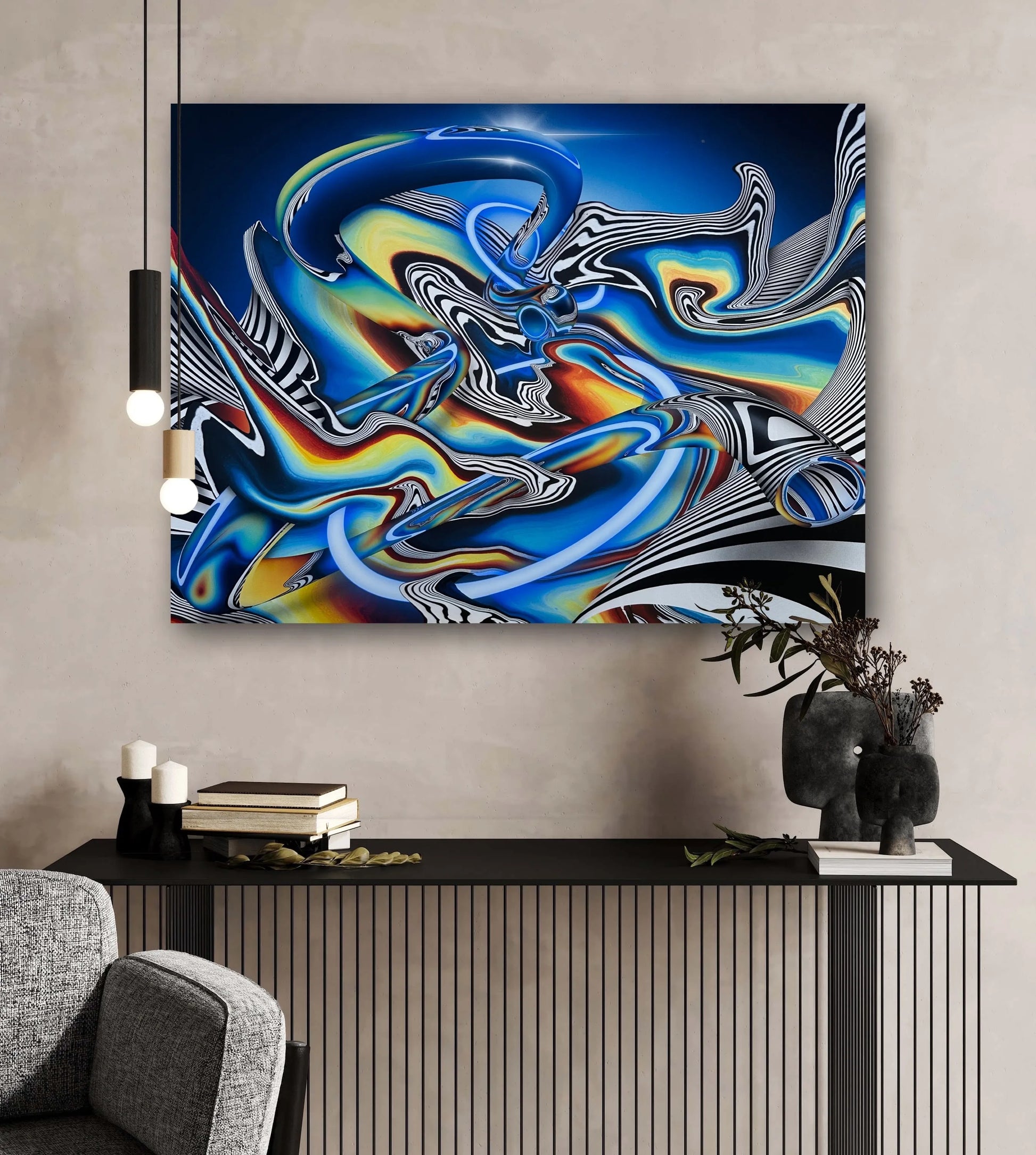 Chroma Zone - Art Print