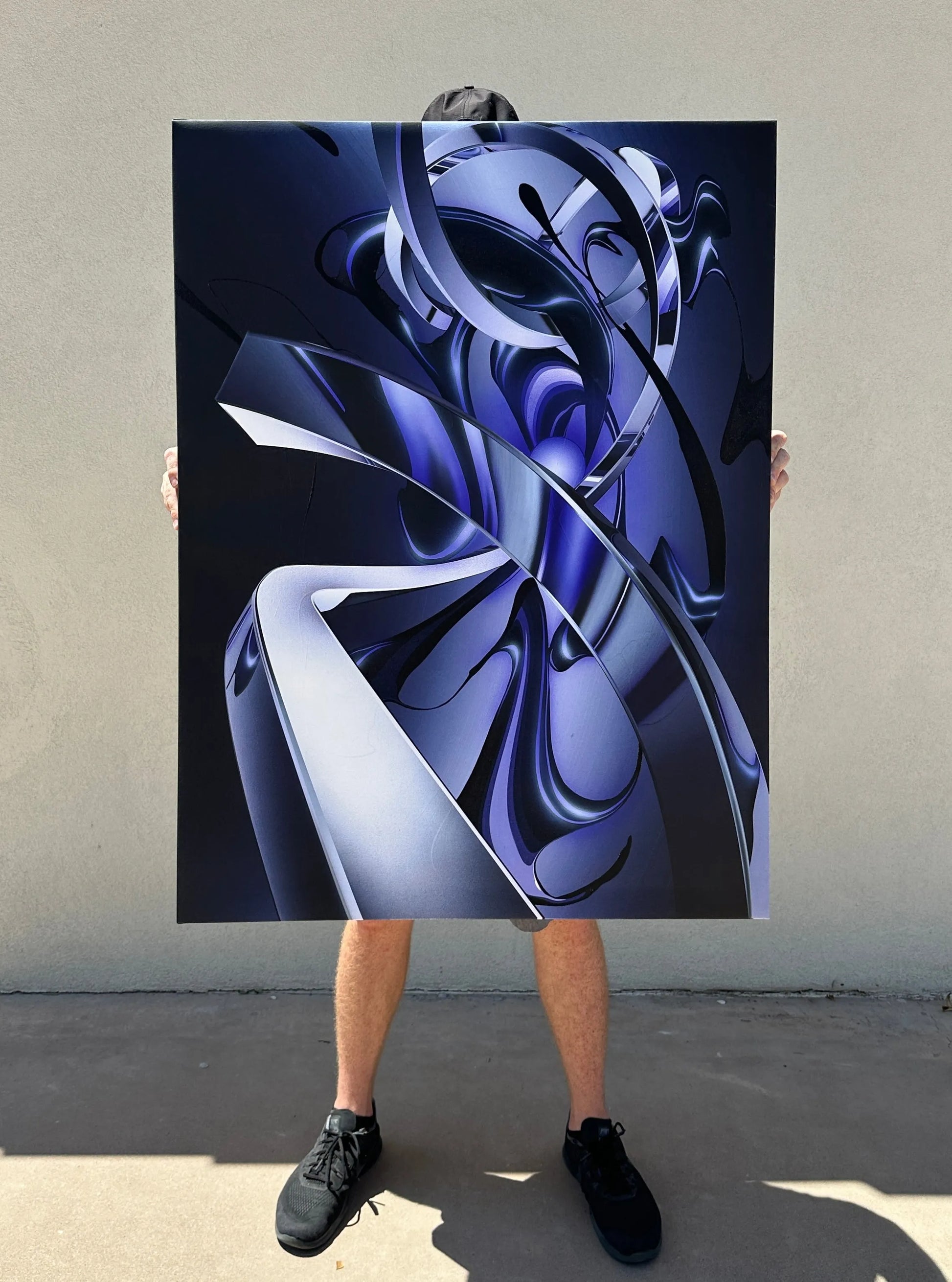 Pulse - Art Print 30x40in. Canvas (mounted)