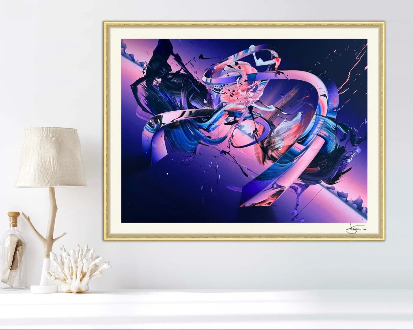 Quantum Entanglement - Art Print