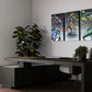 Quintessence - Art Print 20x32in. Triptych Canvas (mounted)