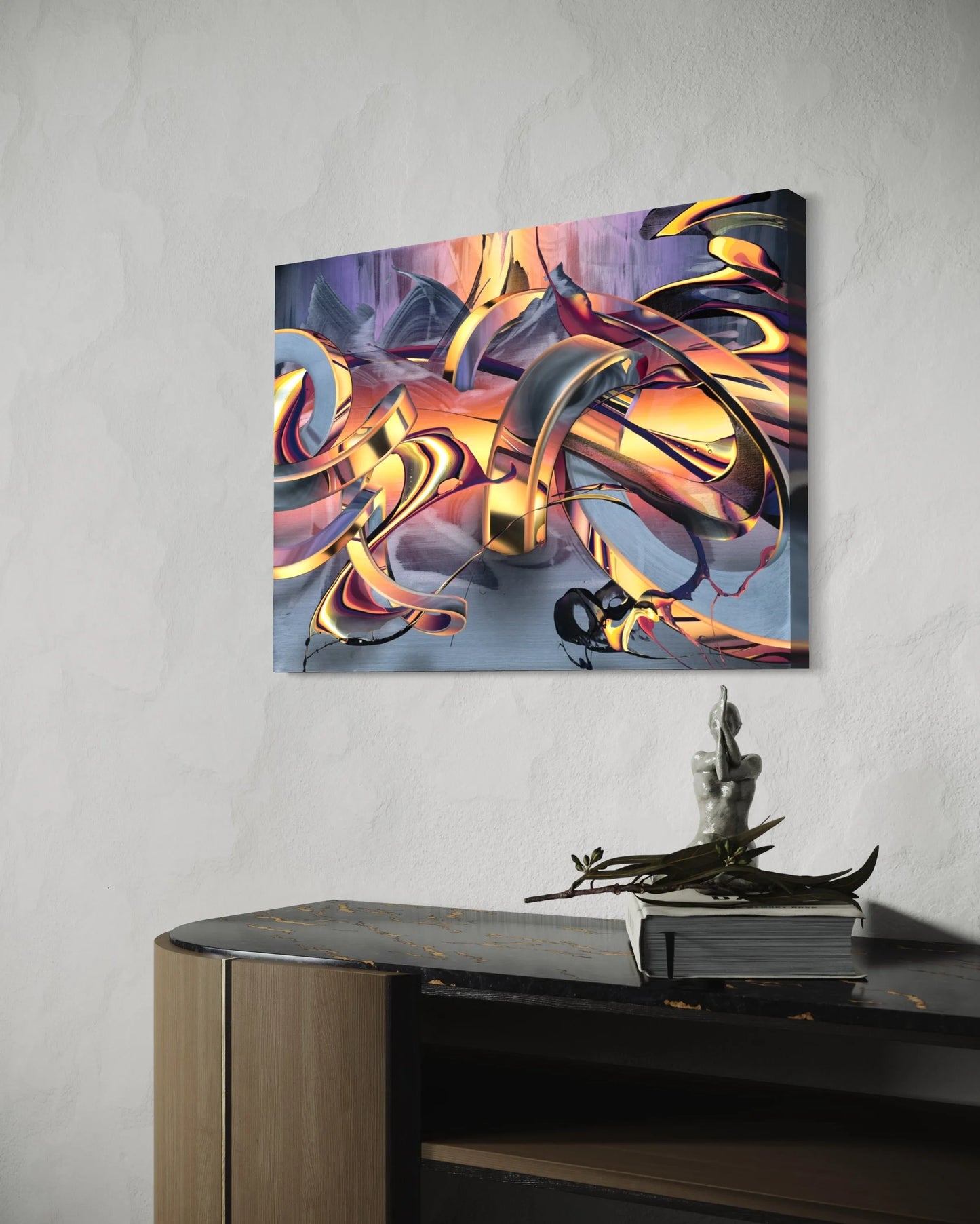 Mirage - Art Print 18x24in. Canvas (mounted)