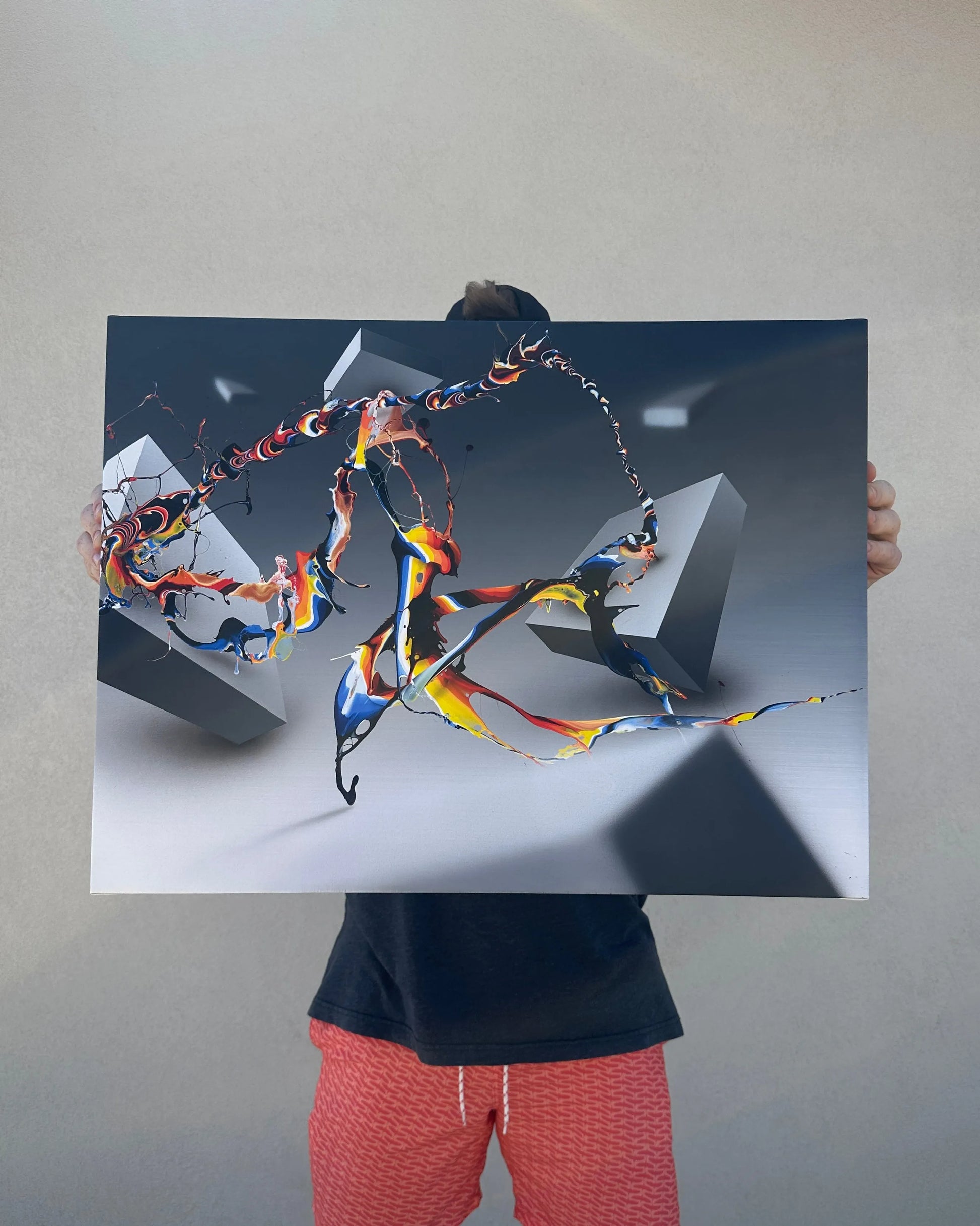Whiplash - Art Print 18x24in. Canvas (mounted)