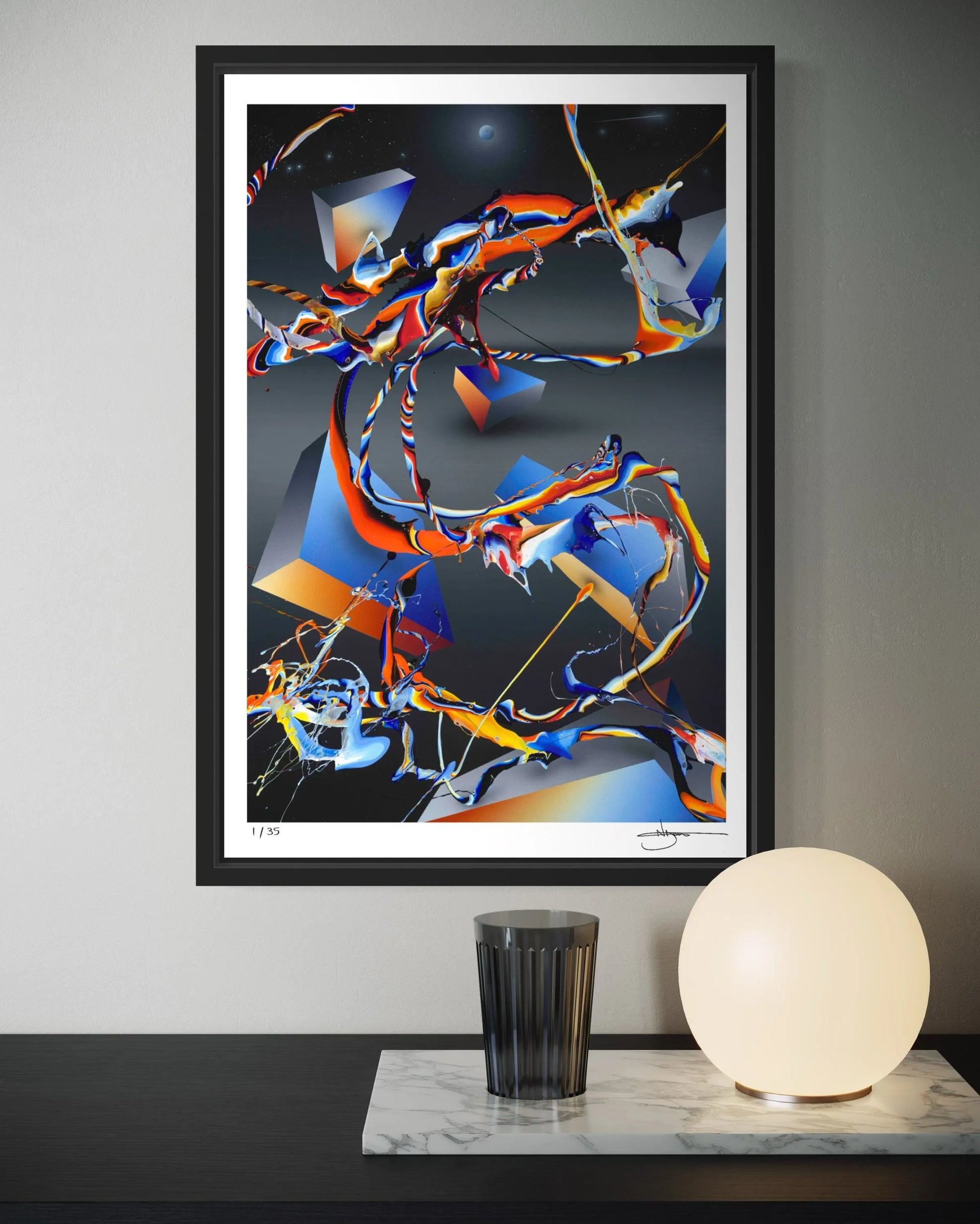 Chaos Mechanics - Art Print