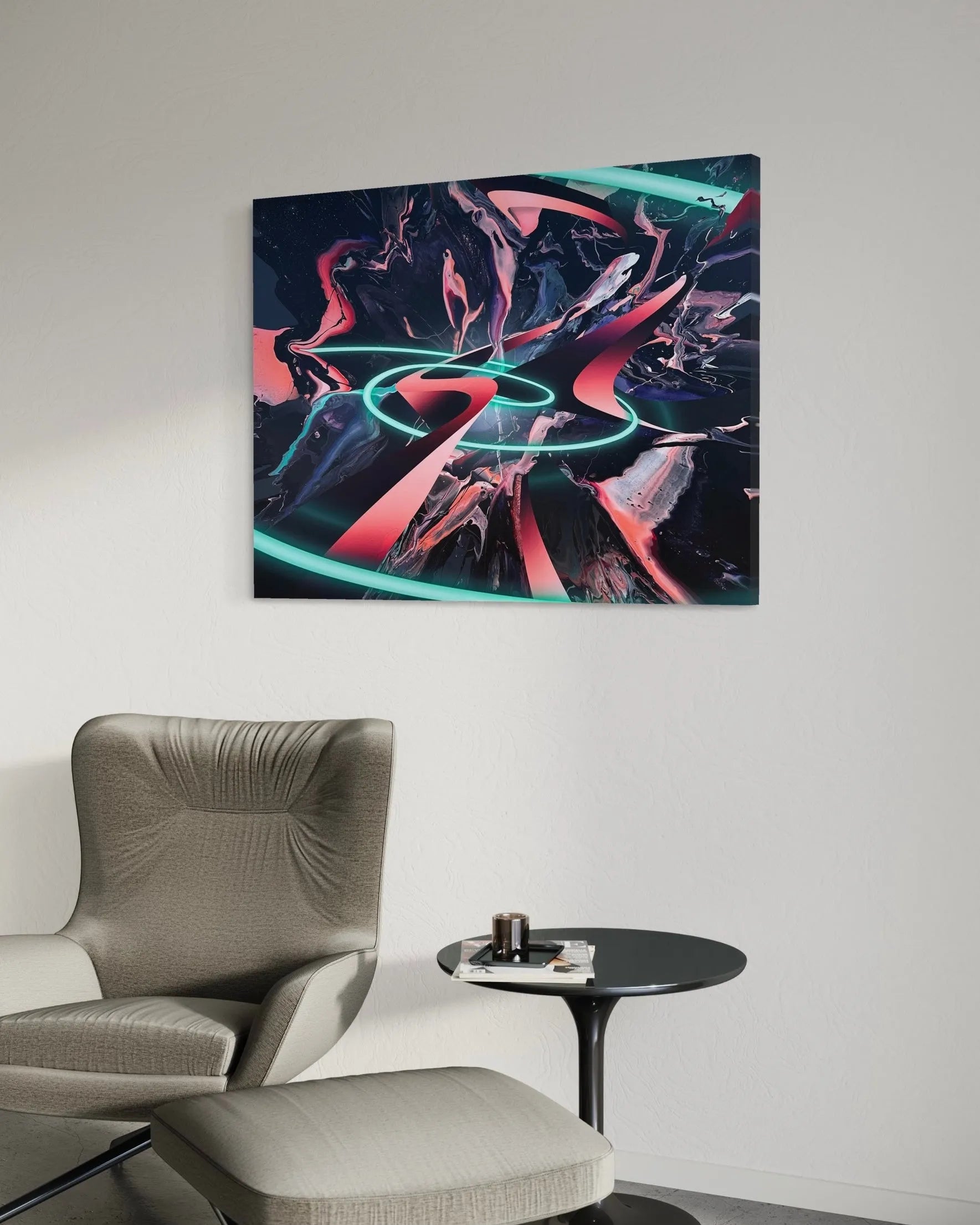 Astrosingularity - Art Print 30x40in. Canvas (mounted)