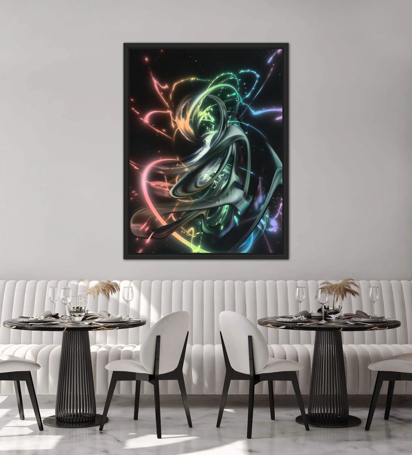Neonic Parallax - Art Print