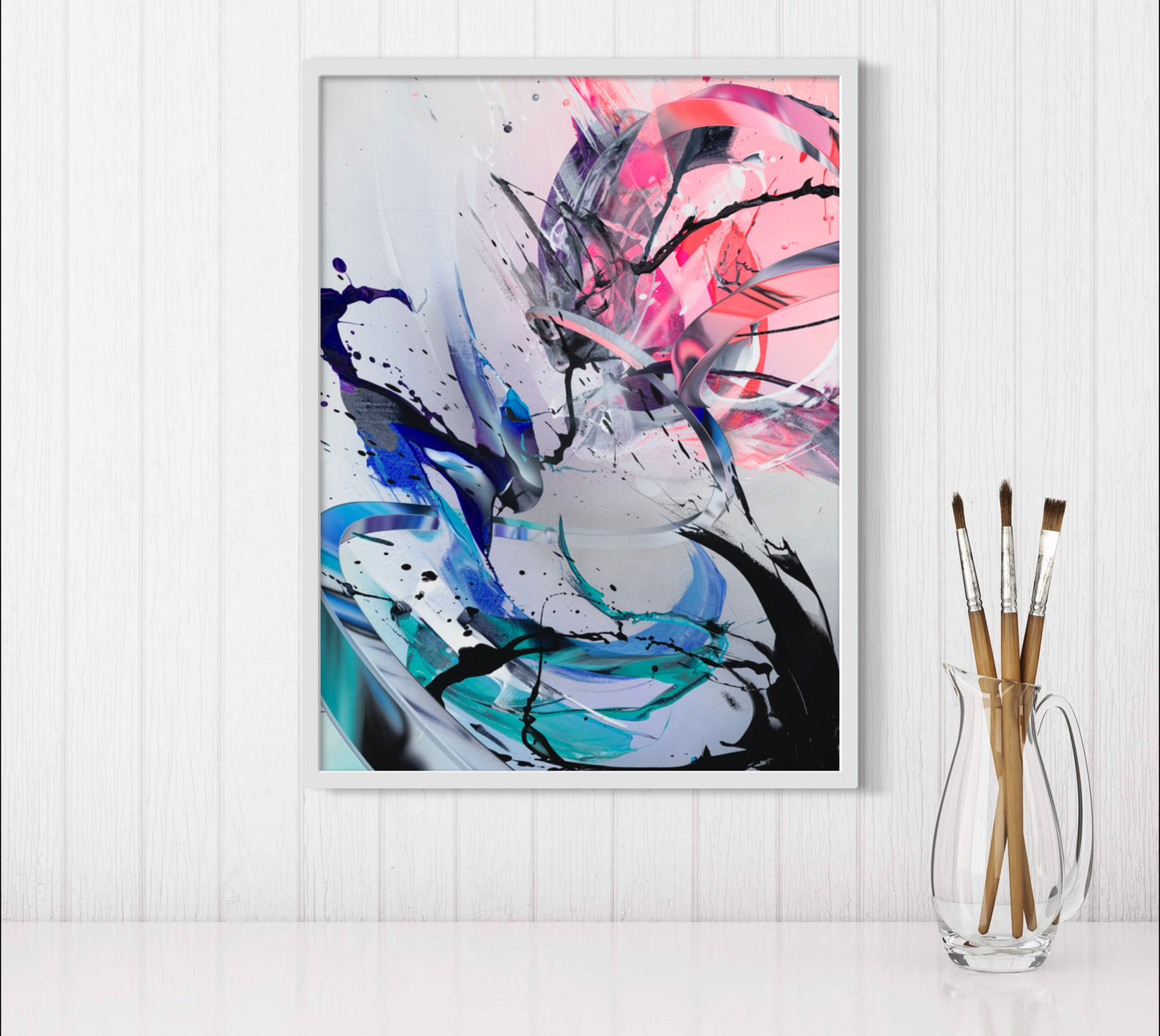 Collisions of Lucidity - Art Print