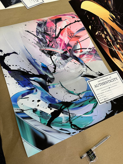 Collisions of Lucidity - Art Print