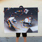 Ricochet - Art Print 30x40in. Canvas (mounted)