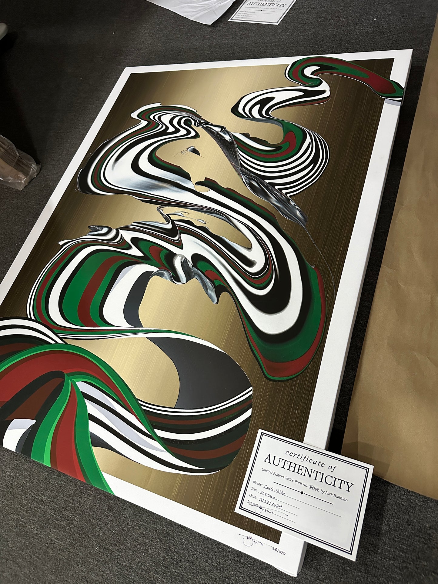 Gucci Slide - Art Print