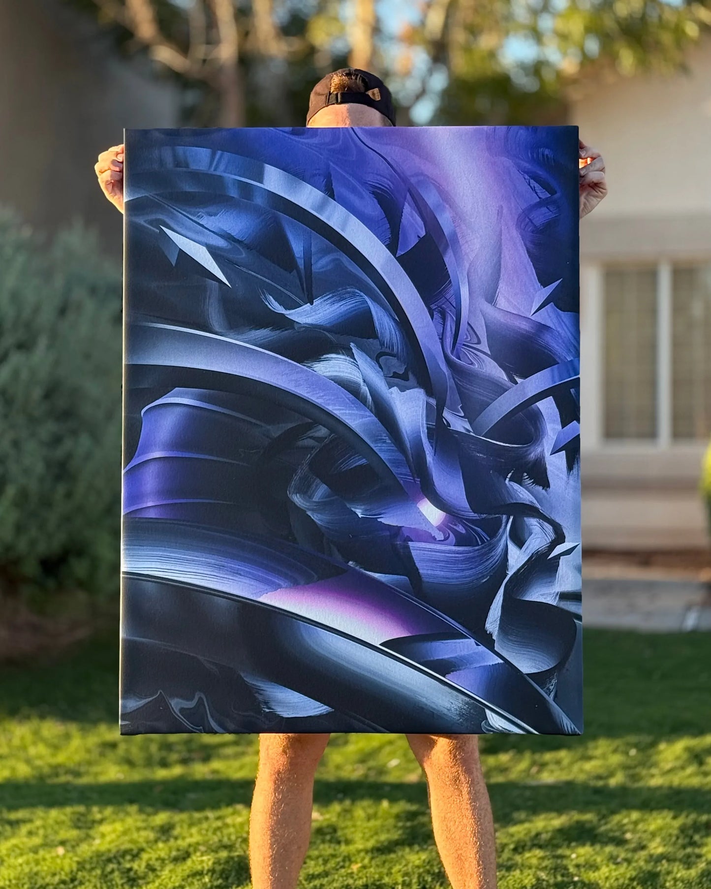 Voidweaver - Art Print 30x40in. Canvas (mounted)