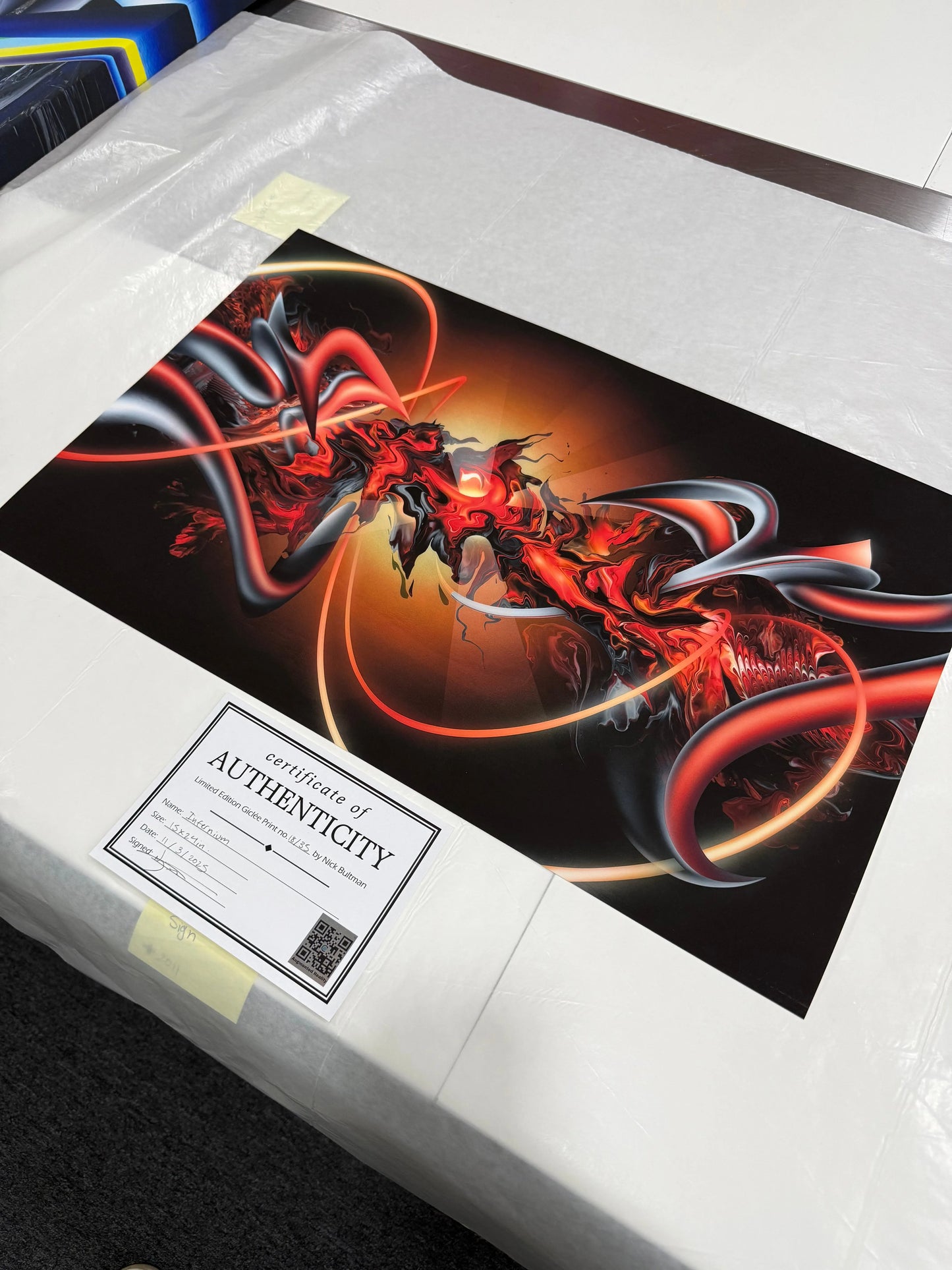 Infernium - Art Print