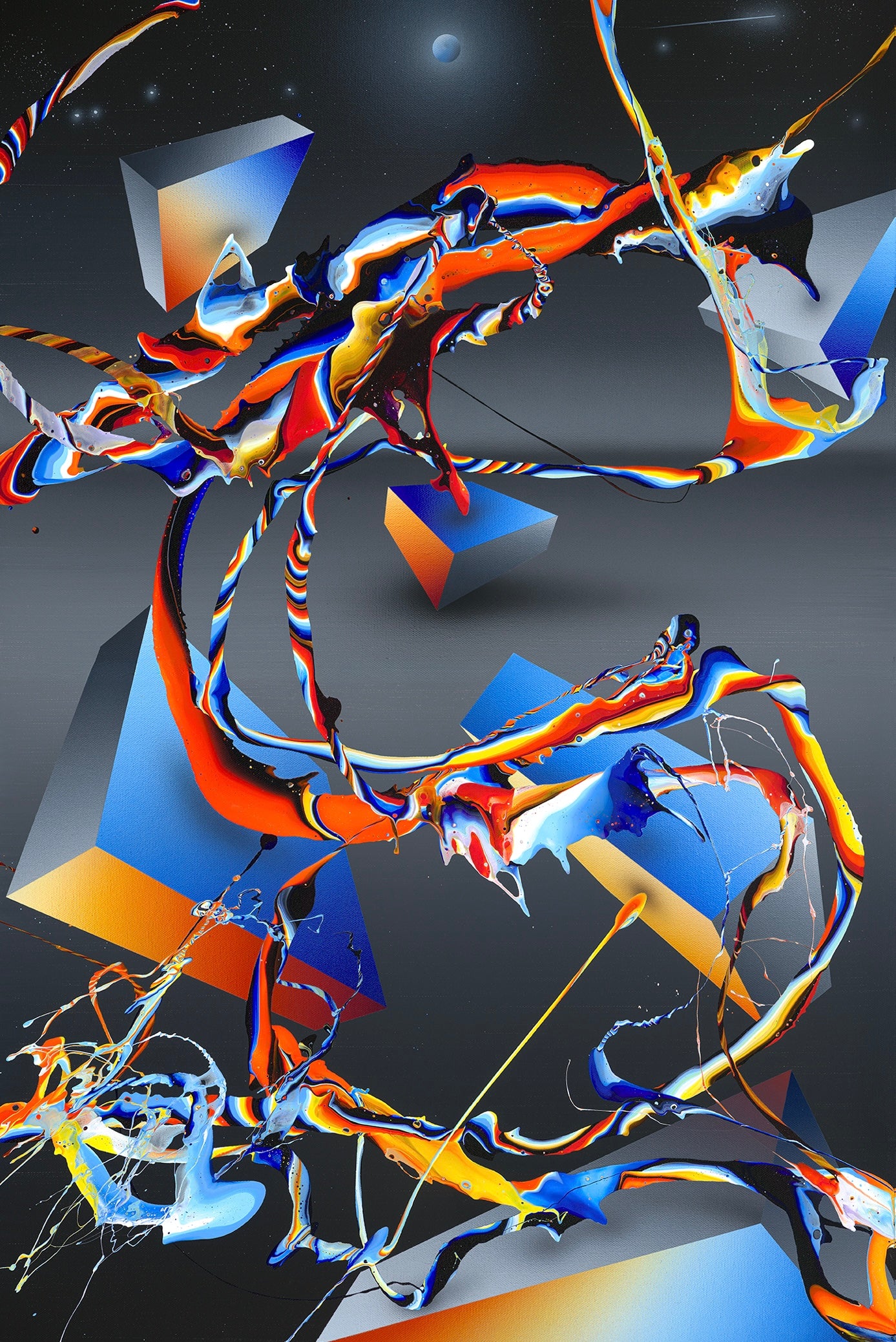 Chaos Mechanics - Art Print