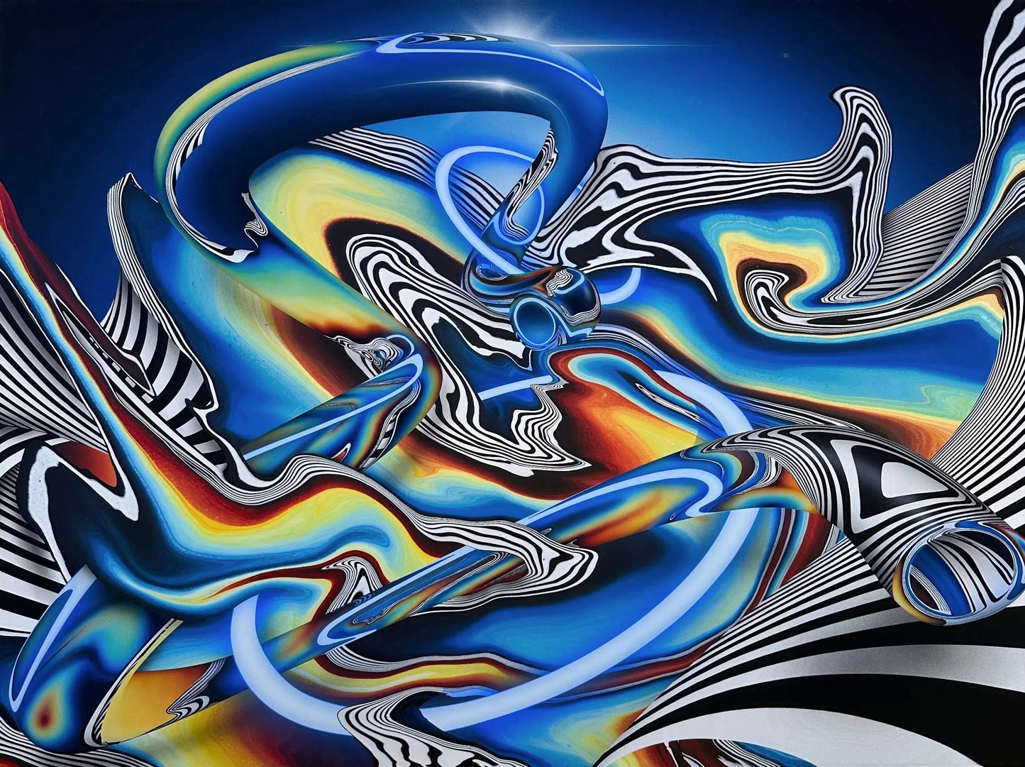 Chroma Zone - Art Print