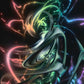 Neonic Parallax - Art Print