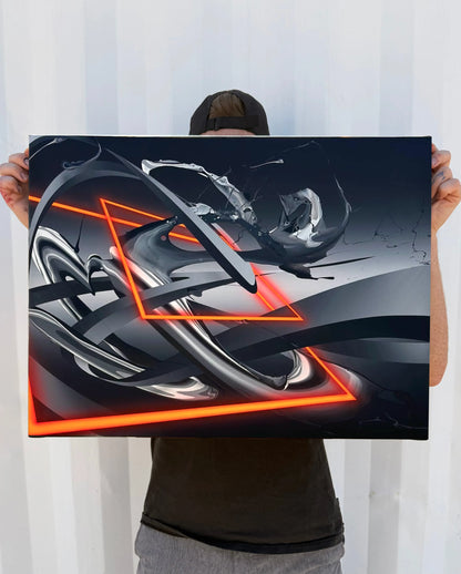 Anomaly Zero - Art Print 18x24in. Canvas (mounted)