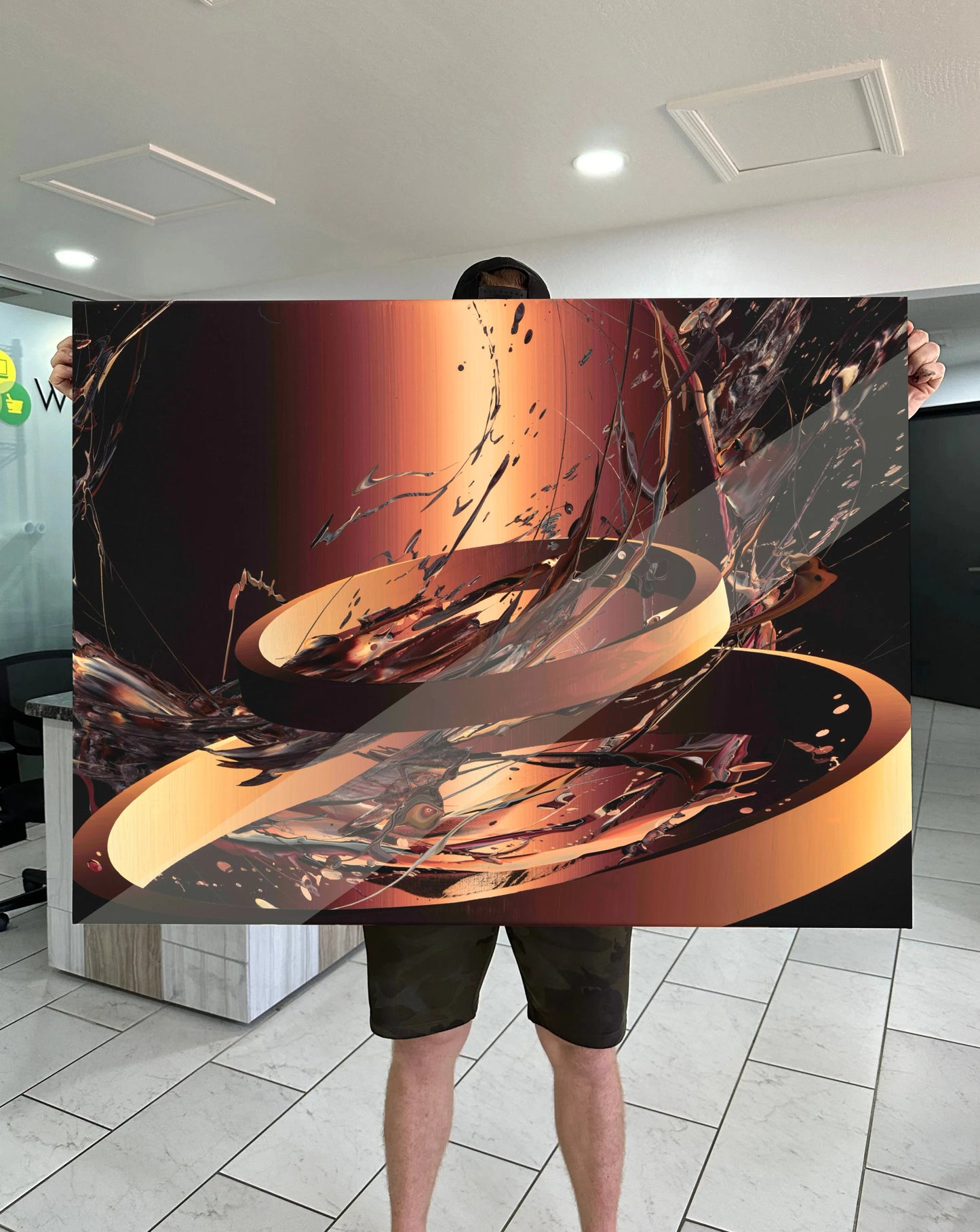 Hypergenesis - Art Print 30x40in. Metal ChromaLuxe Panel