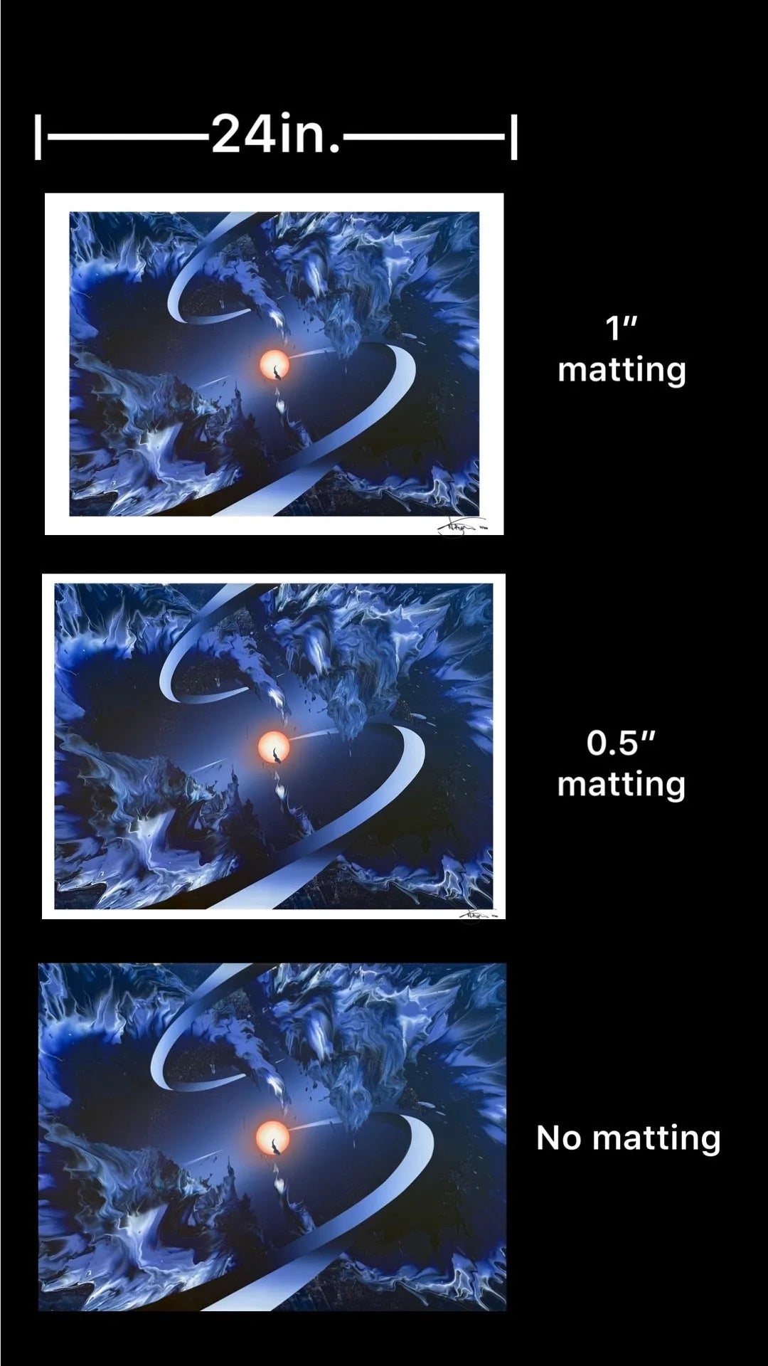 Maelstrom - Art Print 18x24in. Fine Art Paper
