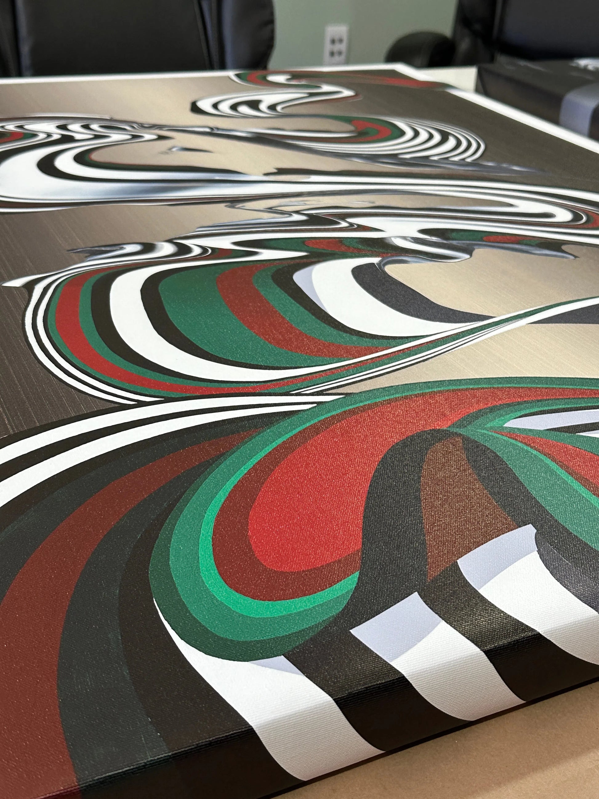 Gucci stamp print slide shop