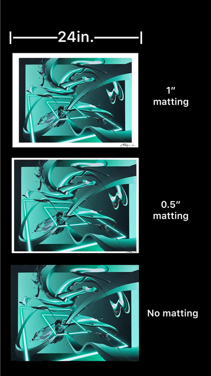 Kraken - Art Print 18x24in. Fine Art Paper